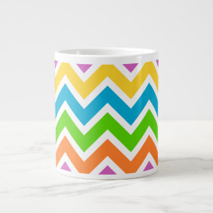 tasse à café chevron de printemps
