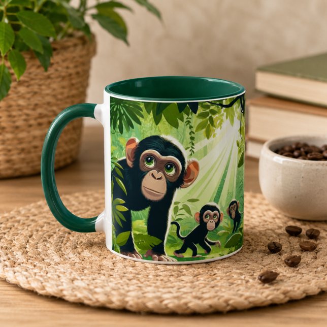 Tasse à café Chimpanzé (Chimpanzee Coffee Mug)