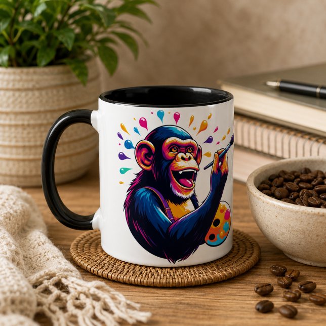 Tasse à café Chimpanzé (Chimpanzee Coffee Mug)