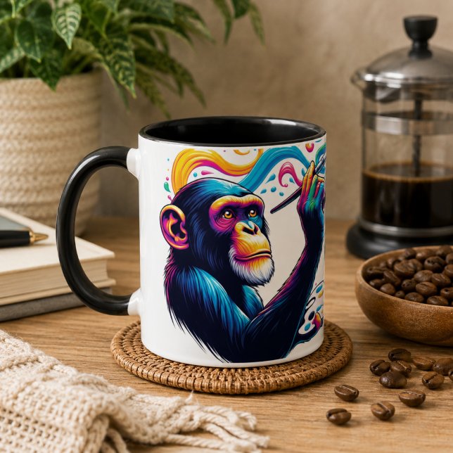 Tasse à café Chimpanzé (Chimpanzee Coffee Mug)