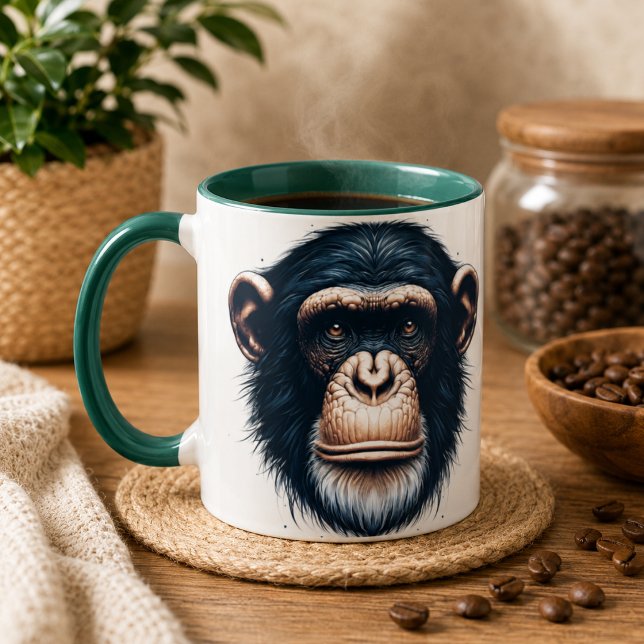 Tasse à café Chimpanzé (Chimpanzee Coffee Mug)