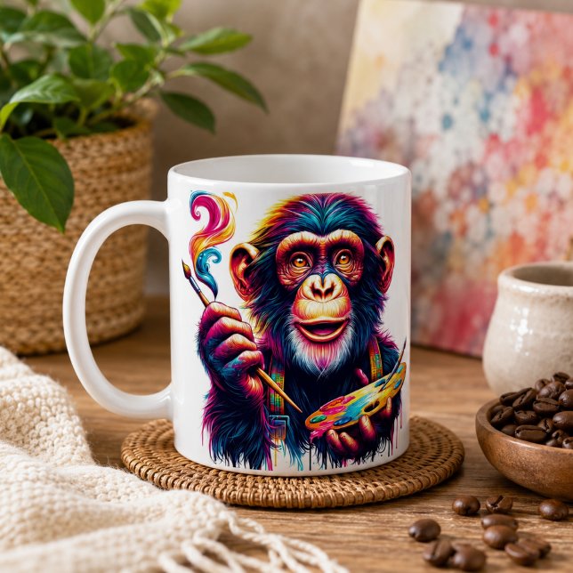 Tasse à café Chimpanzé (Chimpanzee Coffee Mug)