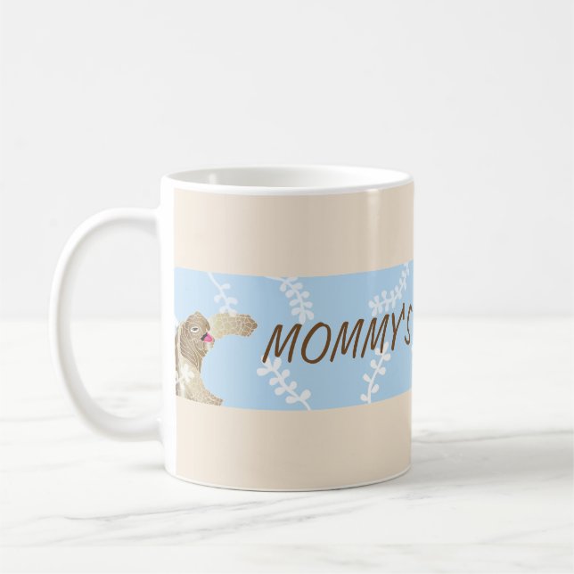 Tasse à café classique "Blue Turtle Mommy's Sippy  (Gauche)