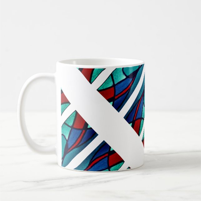 Tasse à café classique "L'amour est compliqué" (Gauche)