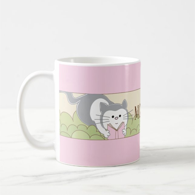 Tasse à café classique "Tasse à bec de maman Hibou (Gauche)