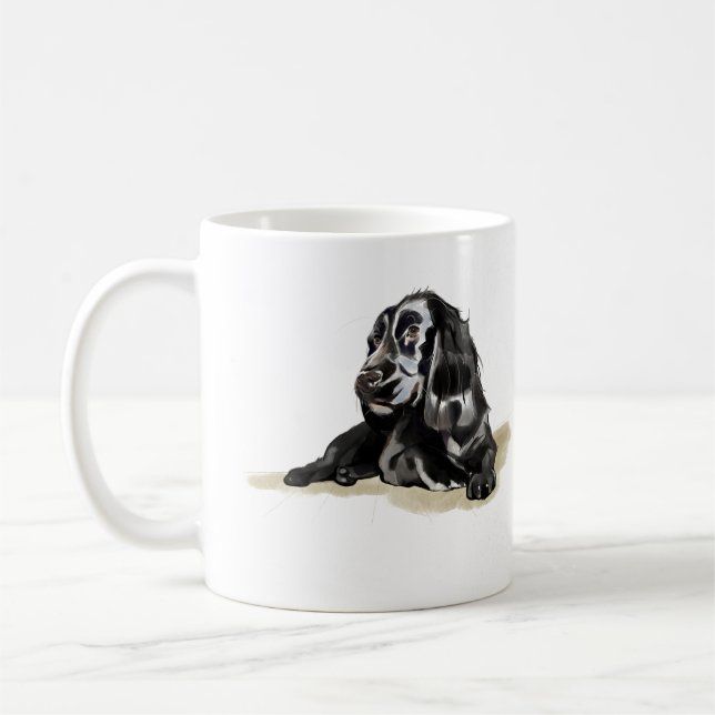 Tasse à café Cocker Spaniel, Cadeau pour maman de  (Gauche)