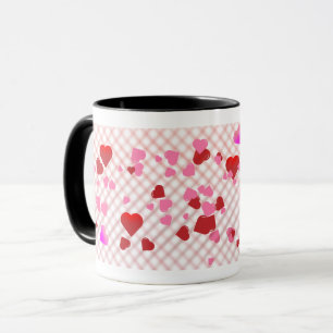 tasse à café "Cœurs flottants"