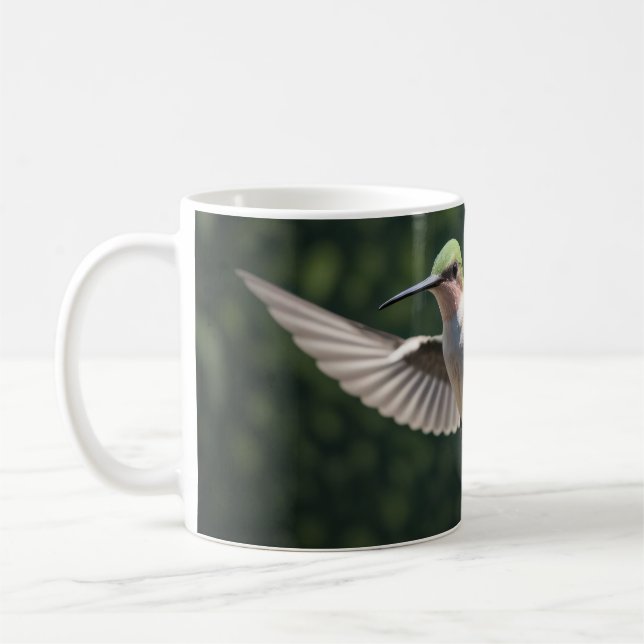 Tasse à café colibri (Gauche)