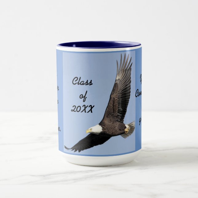 Tasse à café Combo Eagle pour la remise des diplôm (Centre)