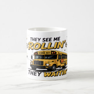 Tasse à café Conducteur de Bus Drôle « Ils me voie