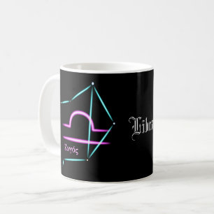 Tasse à café constellation du zodiaque Balance