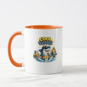 Tasse à café Construction Cool Requin