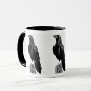 Tasse à café Corbeau