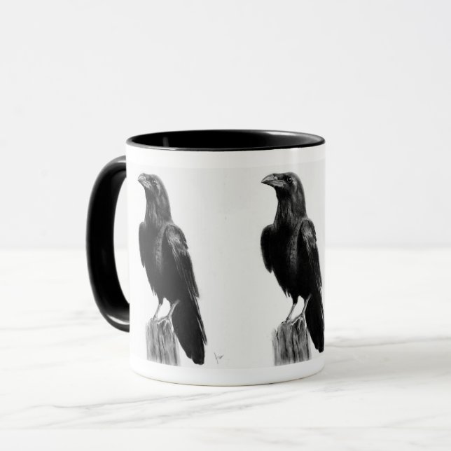 Tasse à café Corbeau (Devant gauche)