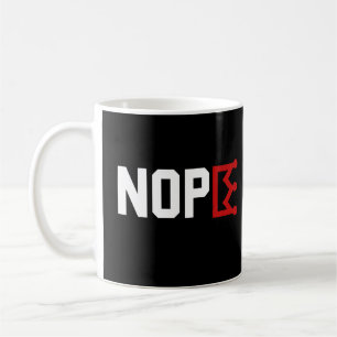 Tasse à café Couronne Anti-Monarchie Non Drôle
