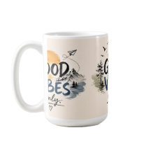 Tasse à café Cozy Good Vibes Only