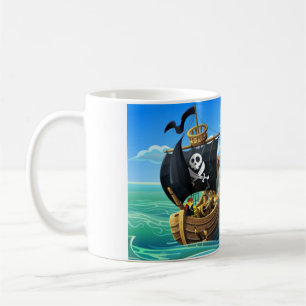 Tasse à café Danny Duck le Pirate