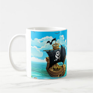 Tasse à café Danny Duck le Pirate