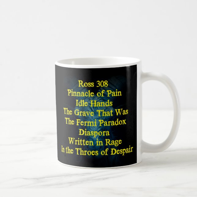 Tasse à café Dans les affres du désespoir (Droite)