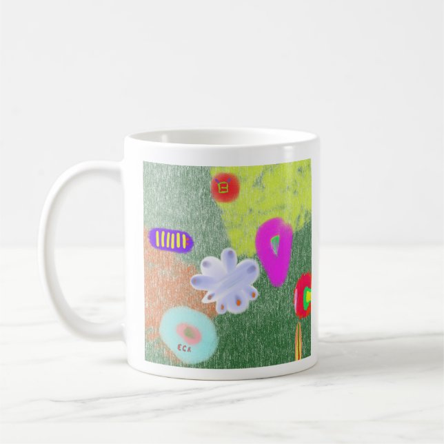 Tasse à café d'art impressionniste (Gauche)