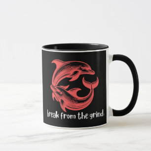 Tasse à café Dauphins
