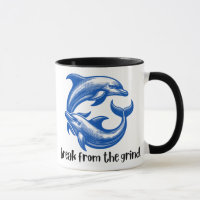 Tasse à café Dauphins