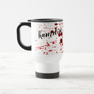 Tasse à café de 15 onces personnalisée Splatter Va