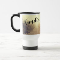 Tasse à café de 15 onces personnalisée Sunrise Pat