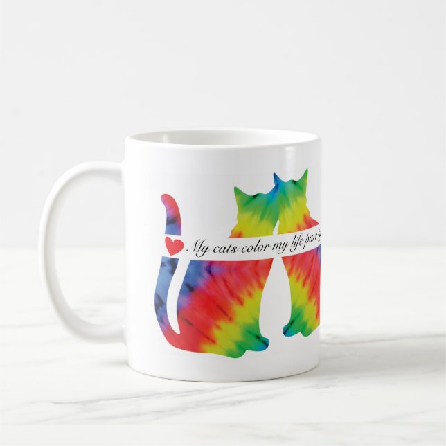 Tasse à café de chat (Gauche)