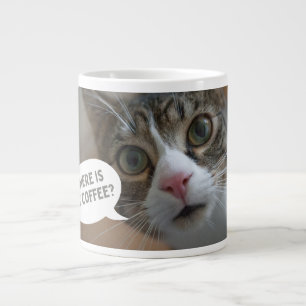Tasse à café de chat