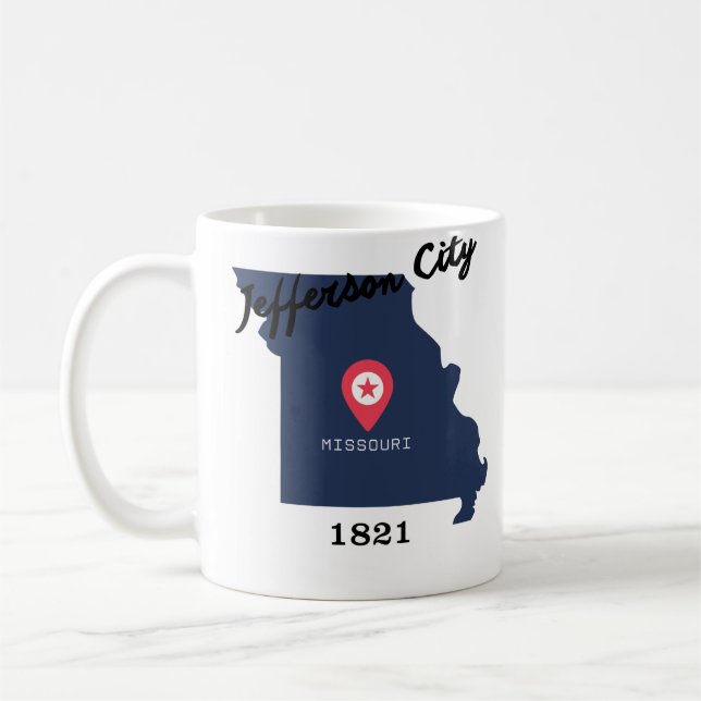 Tasse à café de Jefferson City  (Gauche)