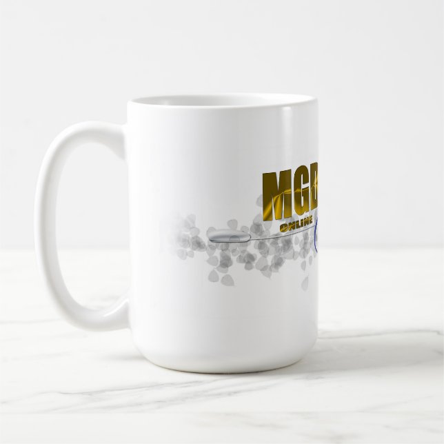 Tasse à café de la boutique de cadeaux MGD (Gauche)
