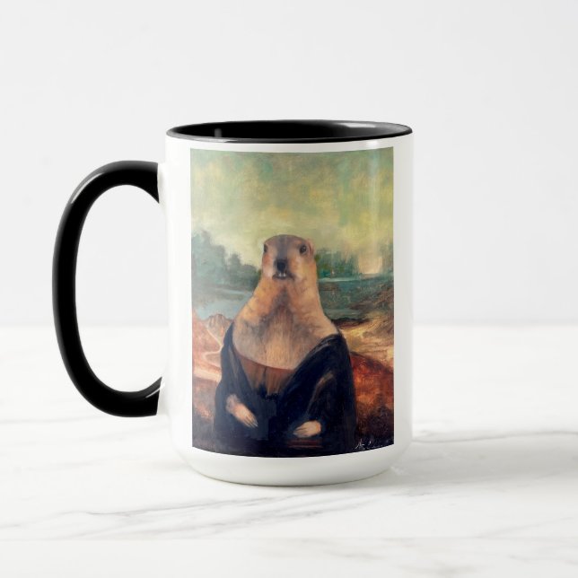 Tasse à café de la marmotte Lisa (Gauche)