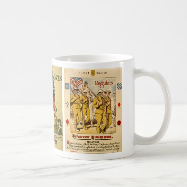 Tasse à café de l'armée régulière (Droite)