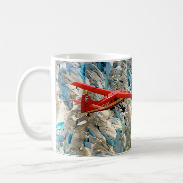 Tasse à café de l'avion rouge (Gauche)