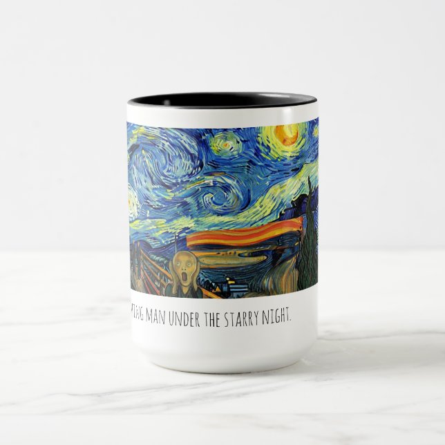 Tasse à café de l'homme étoilé. (Centre)