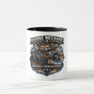 Tasse à café de mécanicien naval