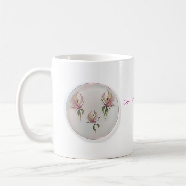 Tasse à café de nature capricieuse (Gauche)