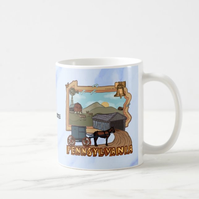 Tasse à café de Pennsylvanie (Droite)