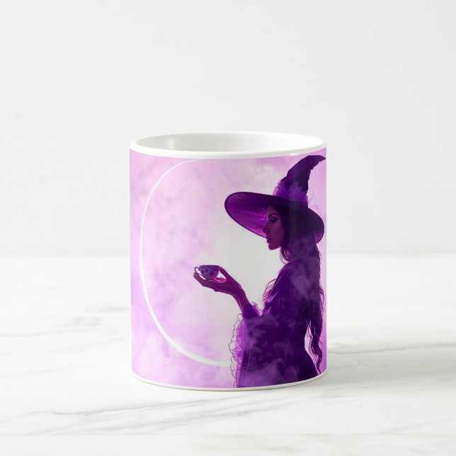 Tasse à café de sorcière | Coupe Halloween au clai (Centre)