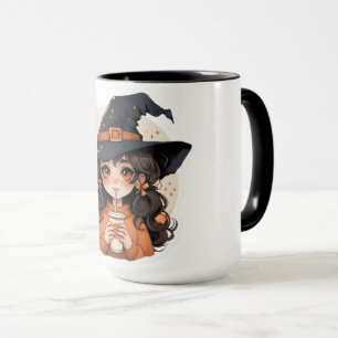 Tasse à café de sorcière mignonne Salle esthétiq
