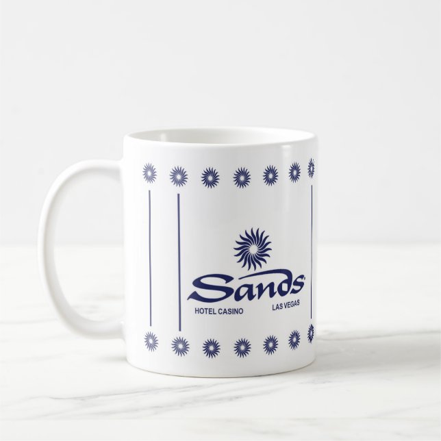 Tasse à café de style Casino Retro Sands (Gauche)