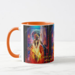 TASSE À CAFE DEESSE DU FEU PELE