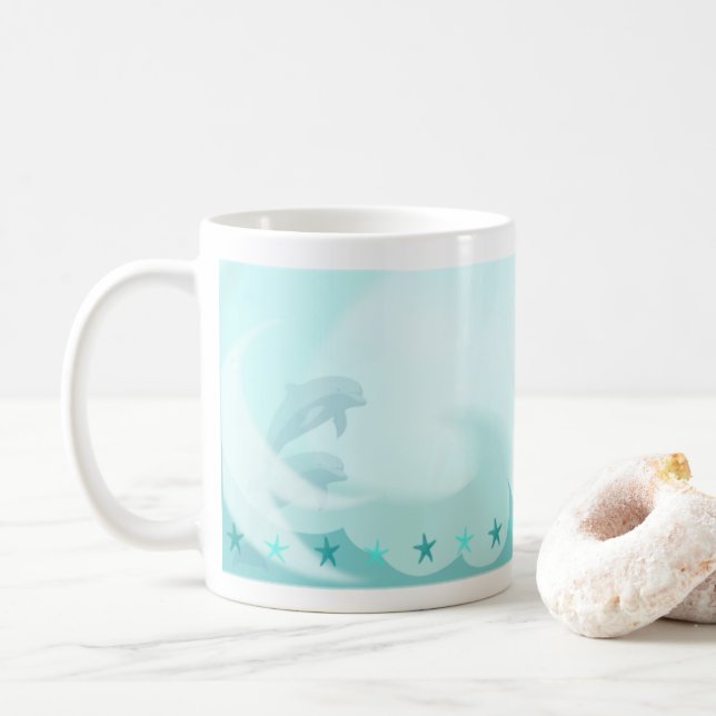 Tasse à café design été (Avec donut)