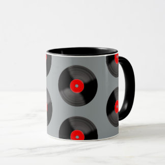 Tasse à café Disque Rétro