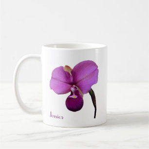 Tasse à café d'orchidée rare et menacée du Pérou