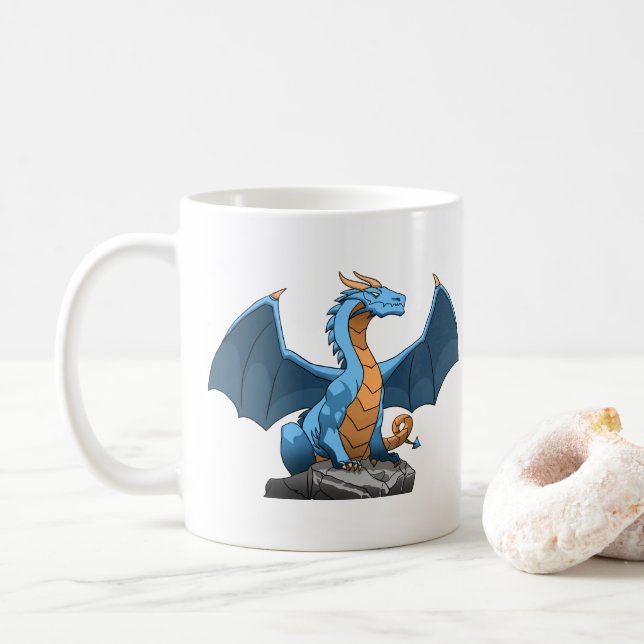 Tasse à café Dragon (Avec donut)