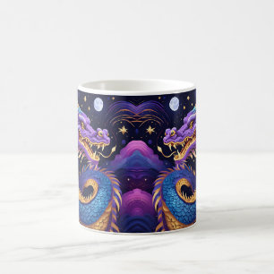 tasse à café dragon céleste