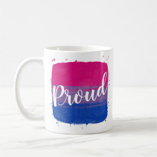Tasse à café Drapeau de fierté bisexuelle