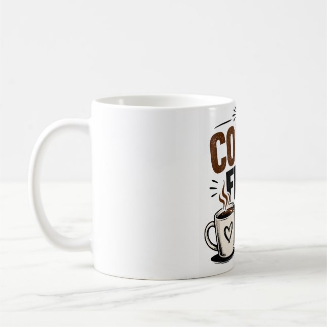 Tasse à café drôle – Café d'abord, les gens après  (Gauche)